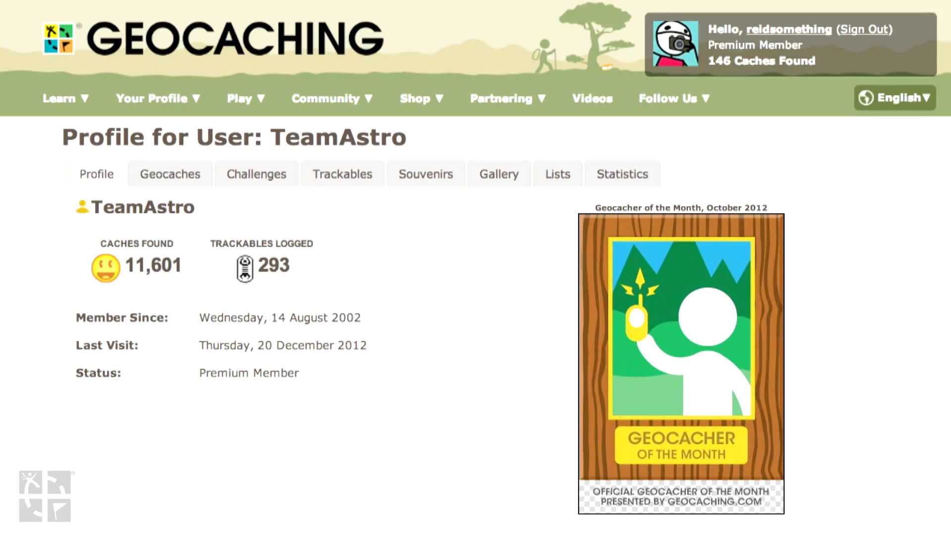 Geocaching Presents  Meet the Geocachers of the Month (Full HD)